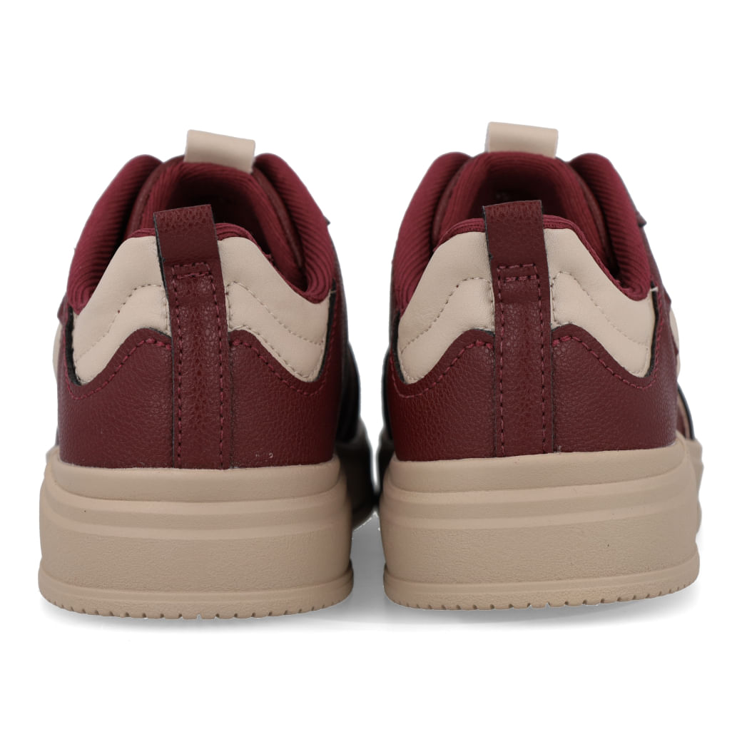Pink Cats Tenis V5512-0004 Bordo-Marfim Sint_8__30
